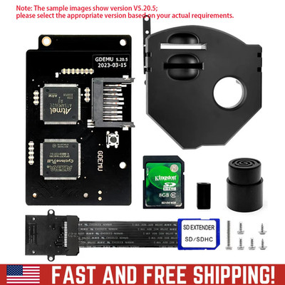DLDER GDEMU V5.20.5/5.15b Optical Drive Emulator Board for SEGA Dreamcast VA1