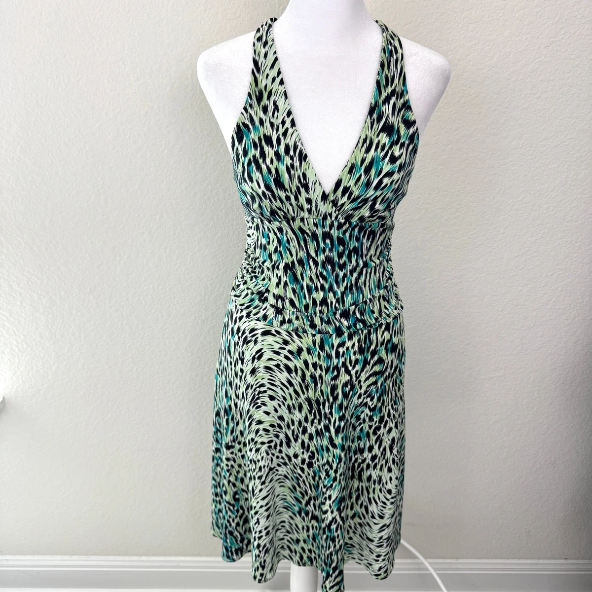 Robe BCBG MAX AZRIA - Halter Couleur Citron - Taille 10 - Neuf Sans étiquette
