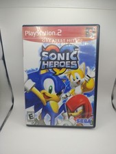 SONIC HEROES Greatest Hits (SONY PS2) CIB TESTED Sega Video Game 
