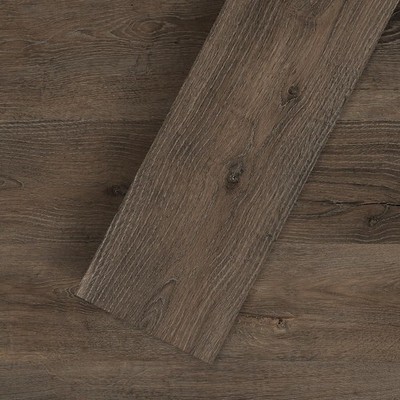 Peel and Stick Floor Tile, 54 Sq.Ft 36 Pieces 36''x6'' Long Vinyl Flooring, 1.5...