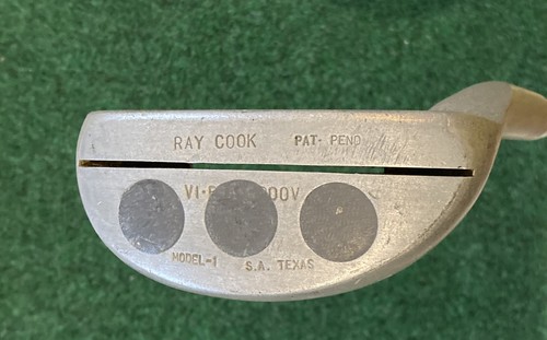 Cook Model Vi VINTAGE RAY COOK ORIGINAL S.A. TEXAS VI-BRA-GROOV MODEL 1 PUTTER - 1963 ...