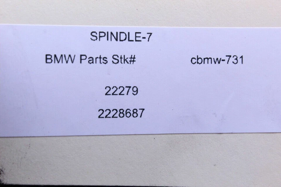 BMW Z3 M 3.2 1998 1999 2000 2001 2002 husillo delantero izquierdo conductor fabricante de equipos originales usado Foto 4 de 4