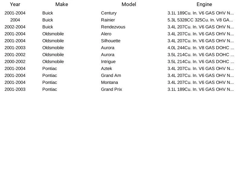 Sensor de oxígeno para Olds Pontiac Buick Alero Montana 3,1 L 3,4 L 3,5 L 5,3 L 00-04 Foto 3 de 3