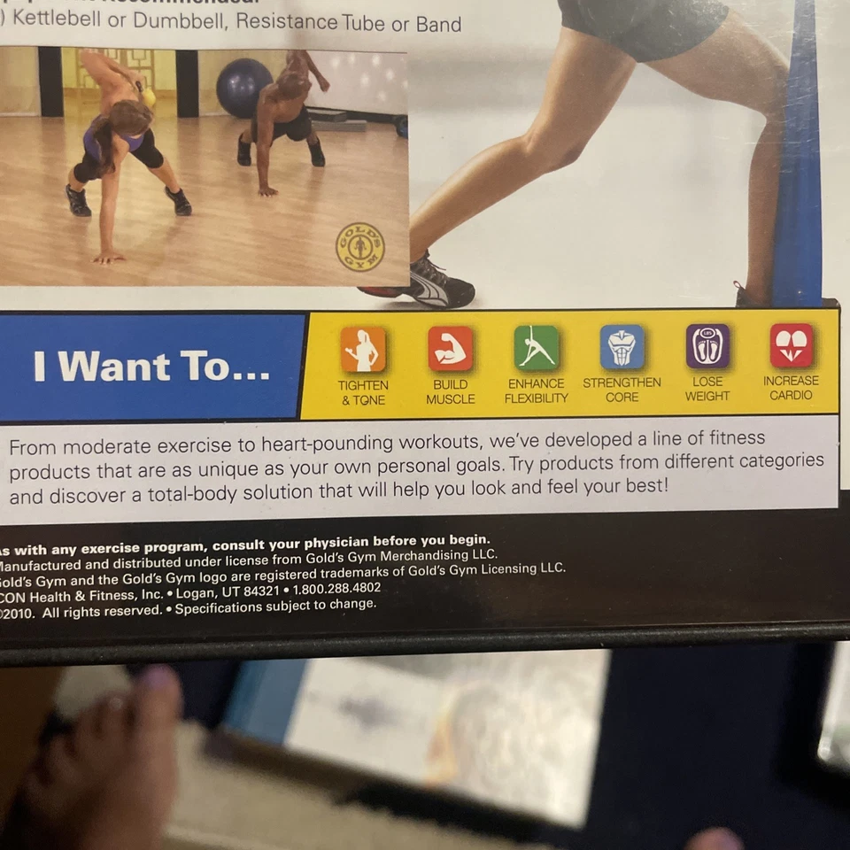 Golds Gym Tank Top Arms - GOOD 3 Complete Workouts Toned Arms Foto 4 de 4