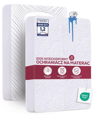 Utopia Bedding Matratzenschoner 200x100 cm   wasserdicht, atmungsaktiv