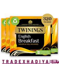 SALE! New  English Breakfast 320 Tea bags Multipack of 4 x 80 Tea bags 0.05 per strip