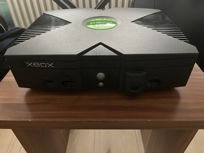 Microsoft Xbox Classic Konsole, Schwarz, Inkl. 2 Controller