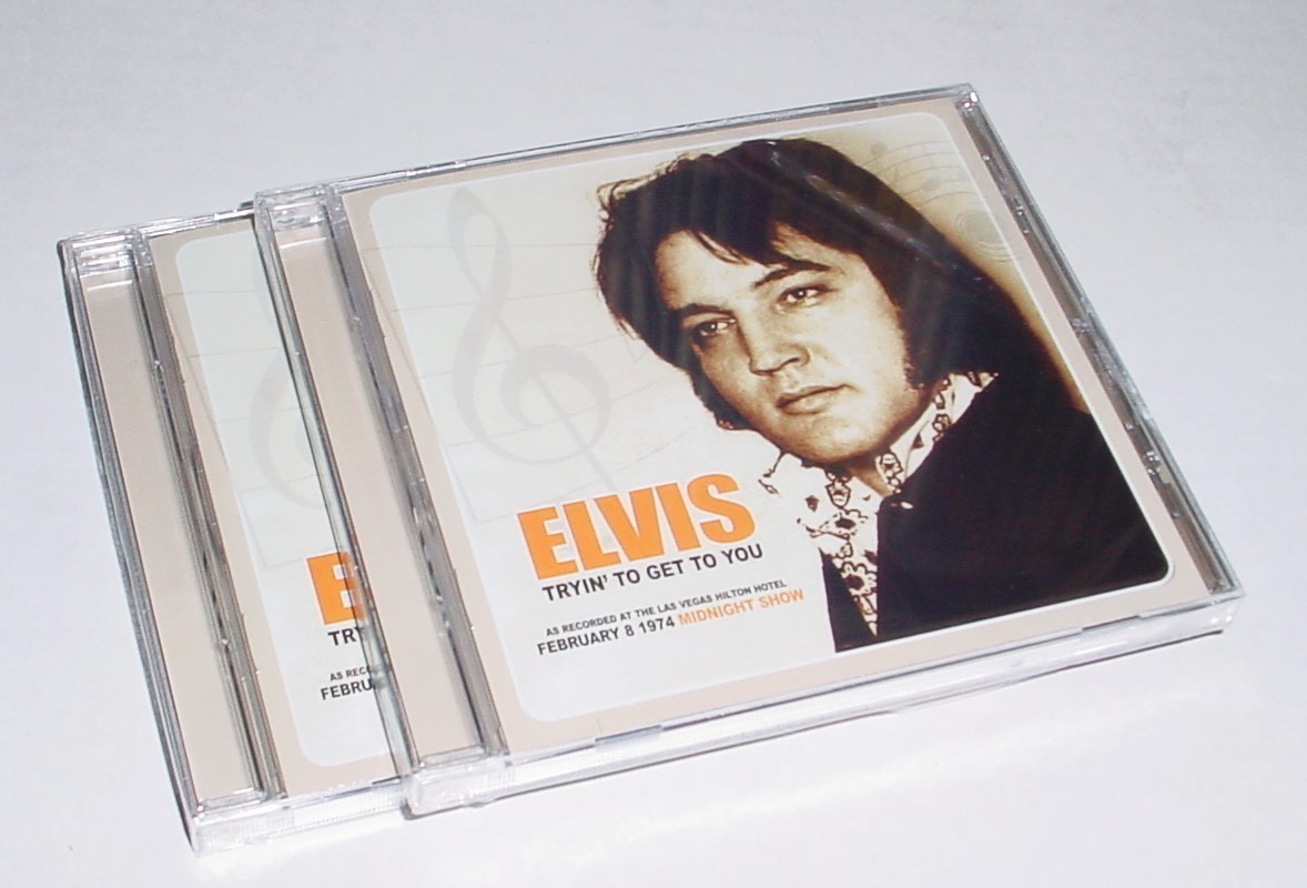 Elvis CD - Tryin’ To Get To You - (brand new 2025 release)