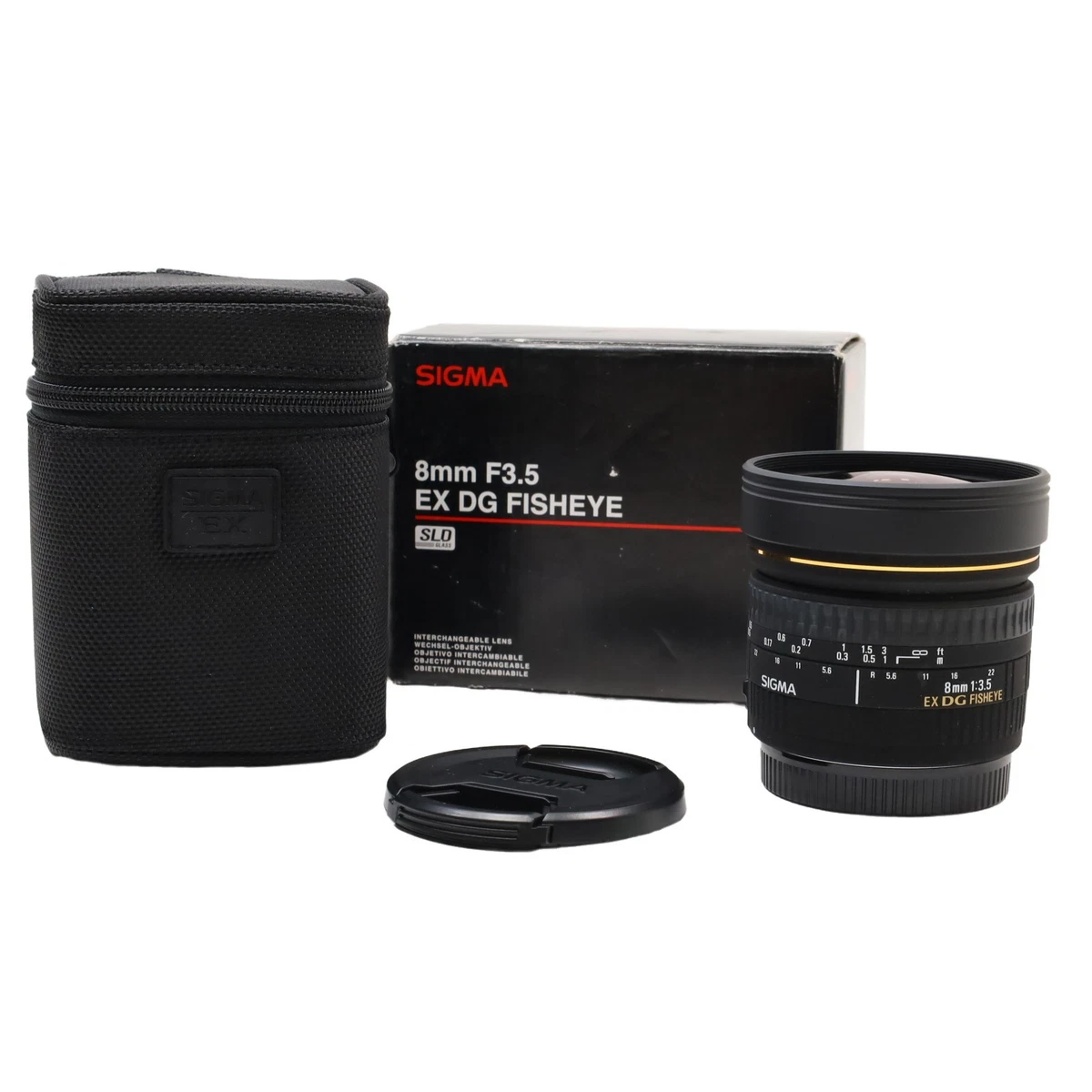 キャノン用 Sigma 8mm F4 EX FISHEYE 180 0523 Used Sigma 8mm F/4 EX Fisheye - Canon EF Fit | MPB
