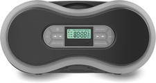 Portable Bluetooth CD Boombox with Digital FM Radio