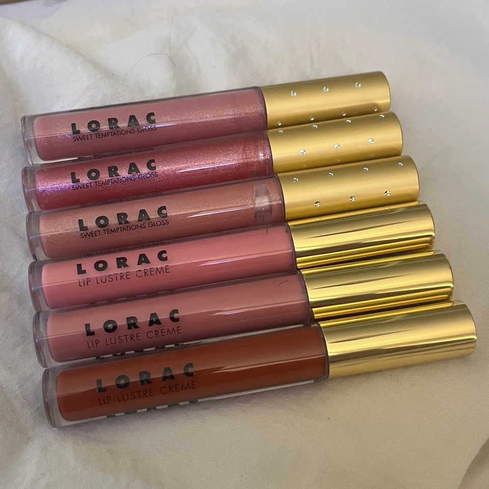 Crema brillo labial Lorac brillo labial (mate) y temperaturas dulces (brillo/brillo) Foto 3 de 4