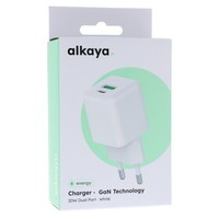 Alkaya Nexus-LaderäT Mit Gan-Technologie 20W Weiss