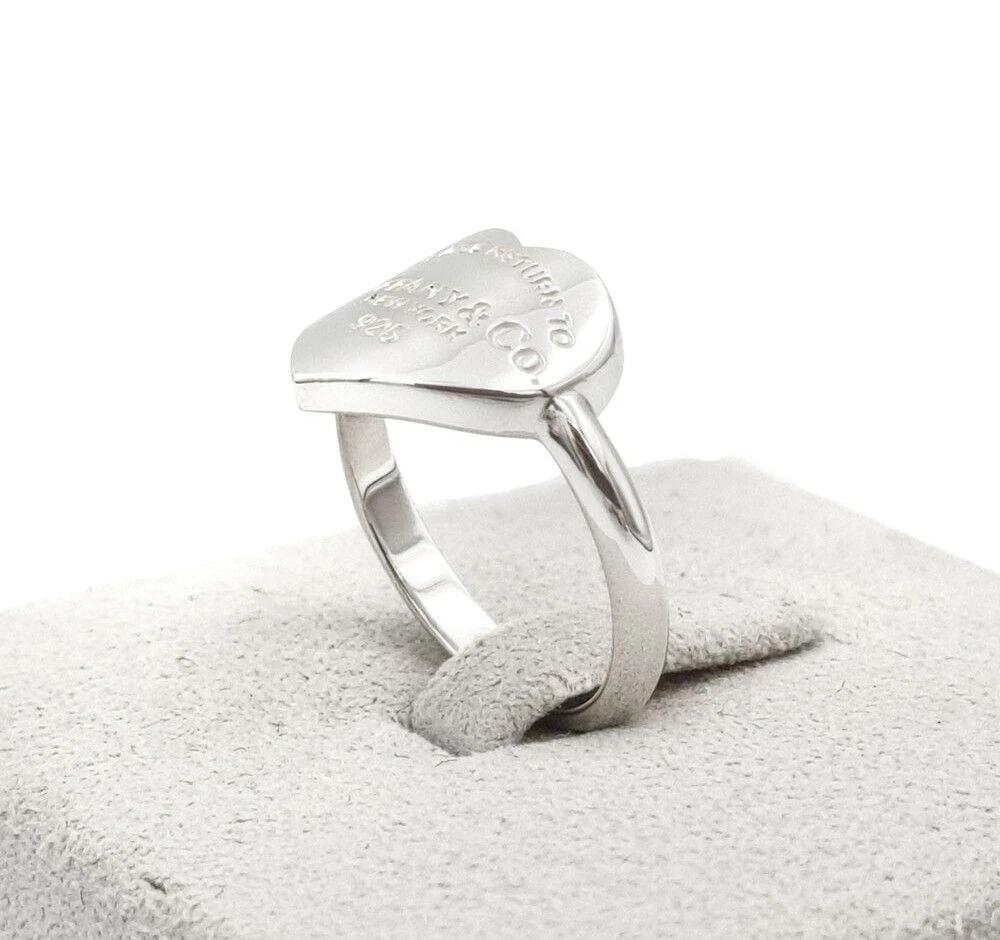 TIFFANY & CO. Anello Tiffany & Co Tiffany cuore argento 7614935184 136047356