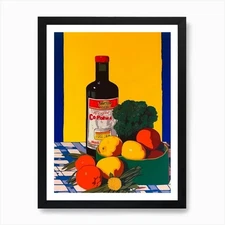 Bouvardia Still Life Pop Art  Art P Framed Wall Art Poster Canvas Print Picture