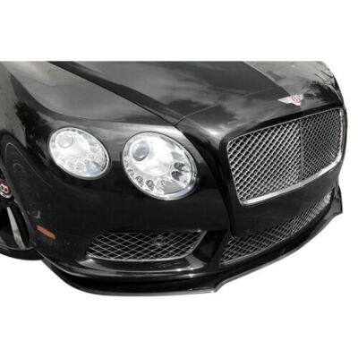 Front Bumper Lip Spoiler Luxe-GT Style For Bentley Continental 2012-2015
