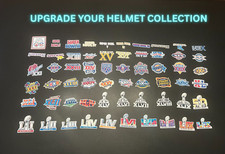 Super Bowl Helmet Decals Sticker 1-60