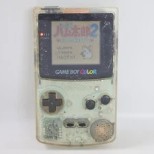 Gameboy Color Console CGB-001 CLEAR Nintendo 6028 gb