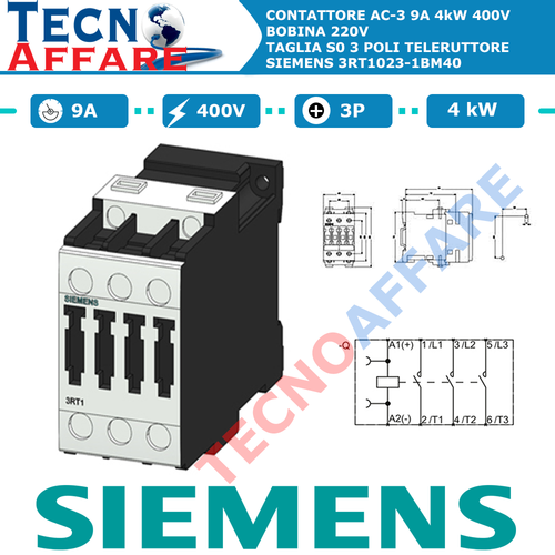 Contattore Ailao 400V 3 Fasi 4 Fili, Teleruttore AC 63A 4NO Per Impianti Industriali - Foto 5