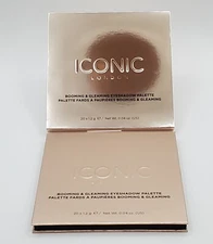 Iconic London Eyeshadow 20 Palette Shades Booming Gleaming High Pigment Neutrals