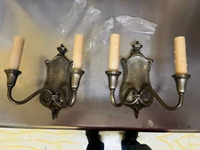 New 20th Century Lighting antique reproduction wall sconces. #1807 Chesterfield 