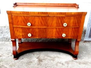 Wk Deutsche Mobel Art Deco Kommode 4 Schub Birke Furniert Ebay