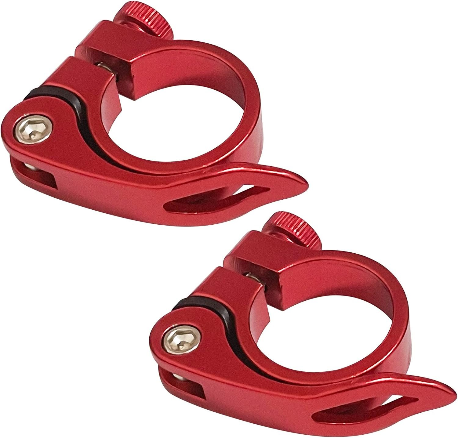 2 Pcs Bike Seatpost Clamp, 31.8Mm Quick Release Bicycle Seat Clamp, Aluminium Al eBay