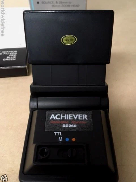 Achiever Dedicated thyristor fits Nikon DZ260 flash - Bounce/Zoom f/35mm SLR New - Image 4 of 4