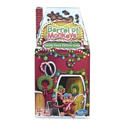 Barrel of Monkeys Candy Cane Edition Game