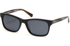 Kenneth Cole KC7240 01D Black Plastic Polarized Sunglasses Frame 55-18-140