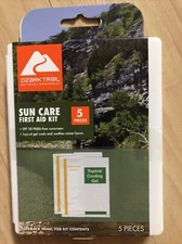 Ozark Trail Sun Care First Aid Kit 5 Pieces Brand New