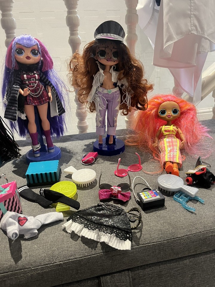 LOL Surprise Omg Dolls Bundle And Accessories eBay