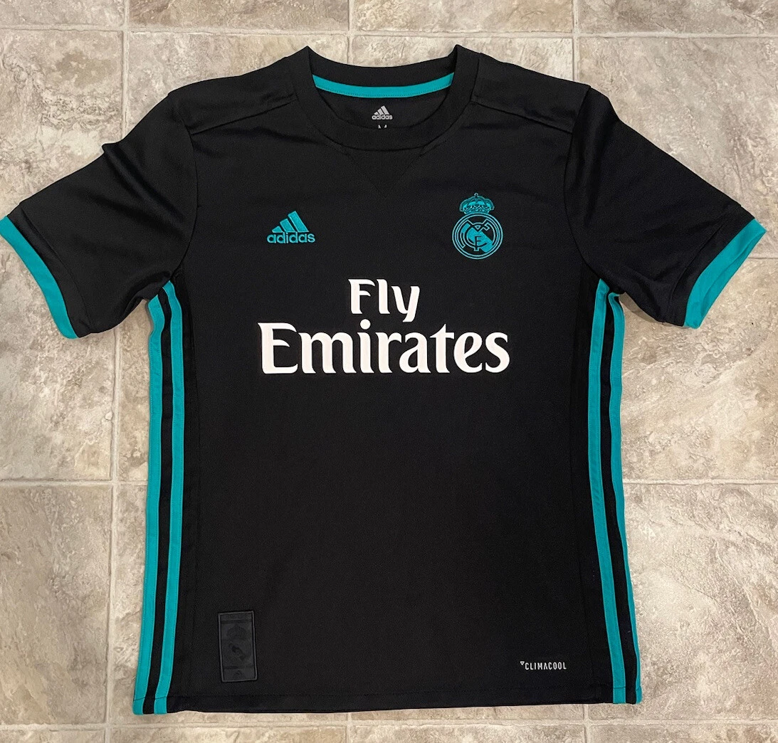 real madrid black and blue jersey