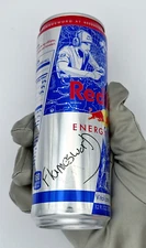 ULTRA RARE Signed Flamesword Bungie Destiny Become Legend Red Bull Can 1 OF 2