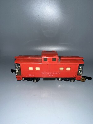 American Flyer S Gauge 32' Reading 630 Illuminated Cupula Caboose no box - b