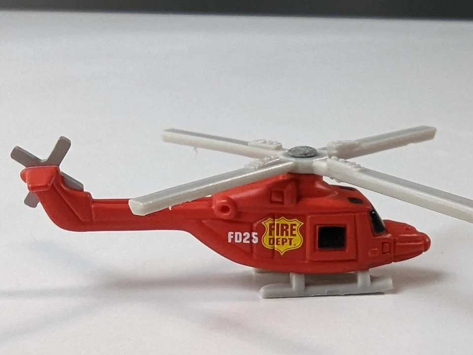 Hot Wheels Planet Micro Urban Rescue & Police Force Series 1997 1-4 helicópteros Foto 4 de 4