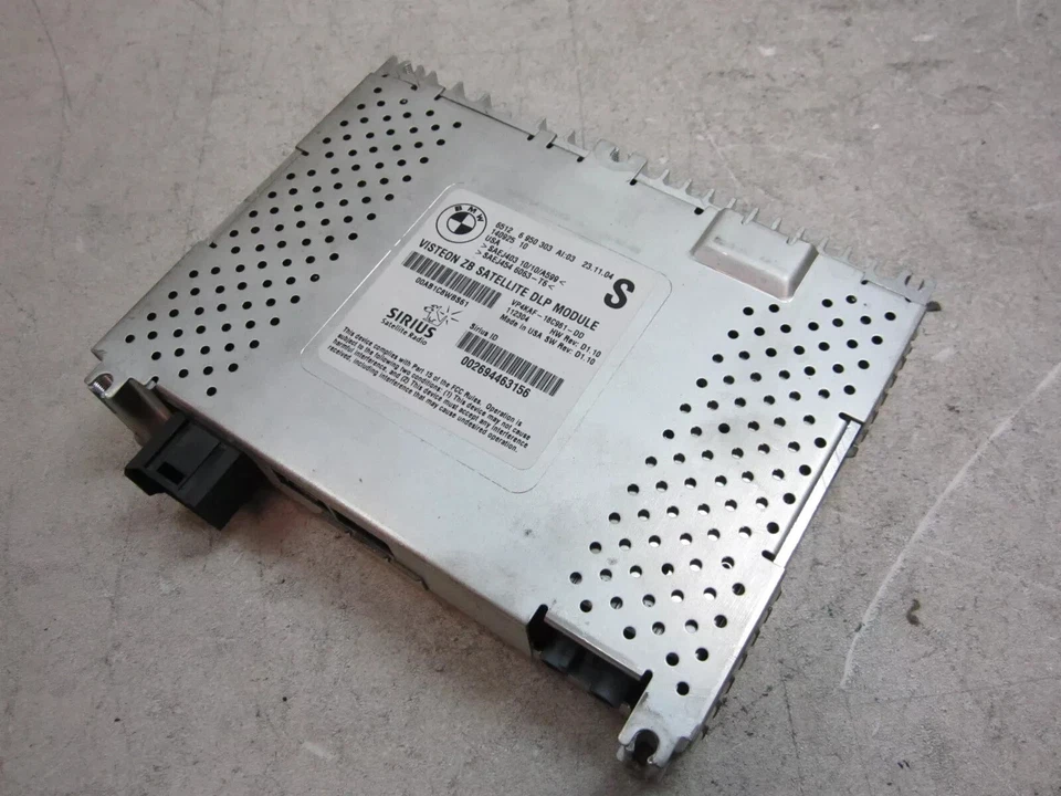 nn712317 BMW 745Li 760Li 2002 2003 2004 2005 Stereo Audio Radio Dash Head Unit - Imagem 2 de 4