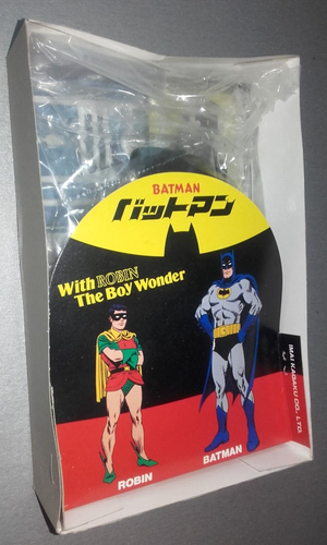 BATMAN ROBIN BATMOBIL DC COMICS IMAI JAPAN BAUSATZ B-1396-300 VON 1966 OVP BOX - Bild 7 von 13
