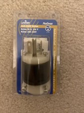 New Leviton Twist Turn Connector Locking Plug 20A 250V Nylon