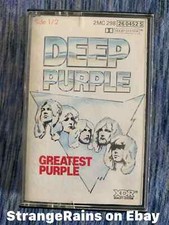 Deep Purple - Greatest Purple Cassette Tape - Holland Import - Volume 1 Only