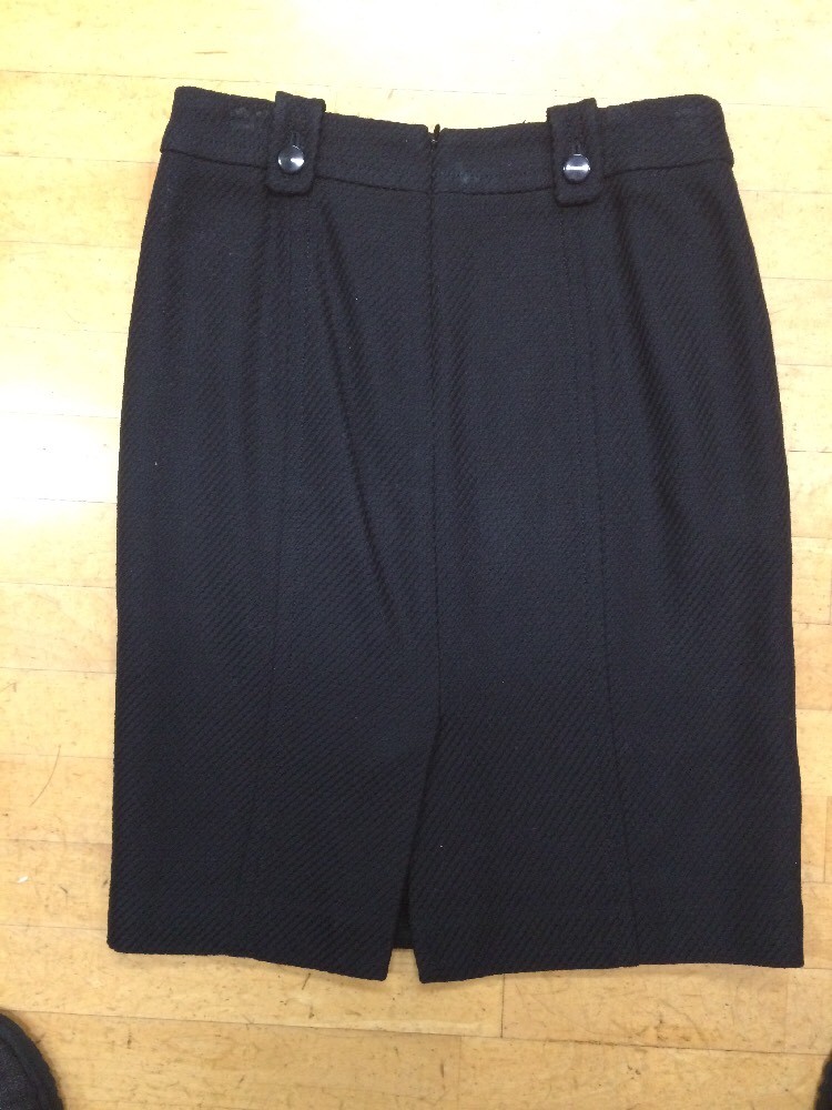 BLACK BASIC Talbots Petites Black Straight Pencil… - image 6