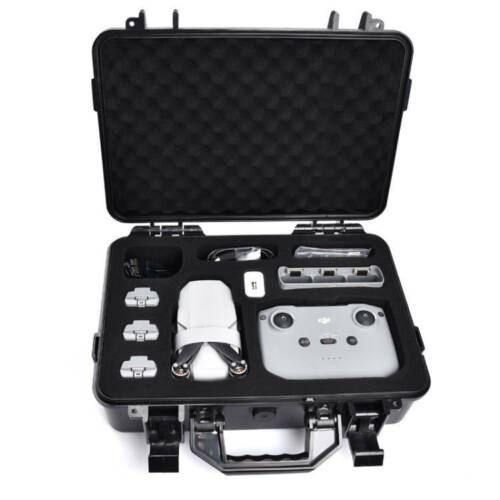 Mini 2 Hard Case Carrying Cases Waterproof for DJI Mini 2 Fly More Combos Drone - Afbeelding 1 van 12