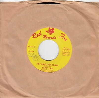 Terry Lee & Revelers   Hey Baby, Hey Sugar / Part III 7'' 45