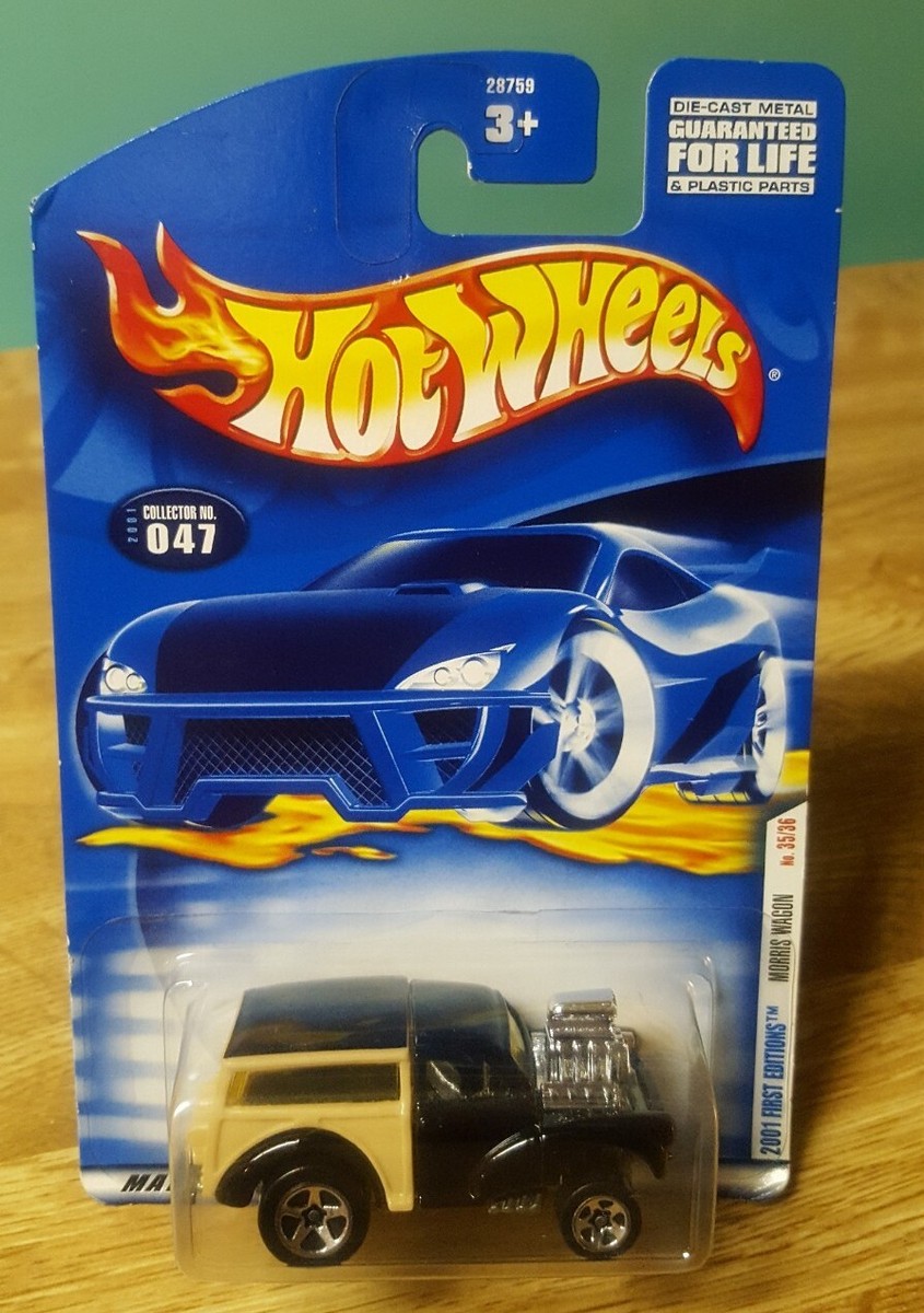 Hot Wheels 2001 Morris Wagon ミニカー Hot Wheels 2001 First Editions Morris Wagon Woodie Gasser