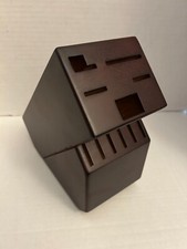 J.A. Henckels International Hardwood Knife Block Storage 11 Slot BLOCK ONLY New