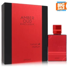 Al Haramain Amber Oud Exclusif Sport Extrait de Parfum Spray for Unisex 2.0oz
