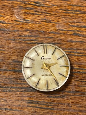 Mouvement De Montre Mécanique Cimex Suisse – À Réviser Ou Pour Pièces – Manuel