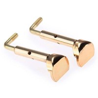 4/4 Full Size Violin Gold Metal Chinrest Clamp Violin Parts High Quality 4/4 Full Size Violin Gold Metal Chinrest Clamp Violin Parts High Quality
