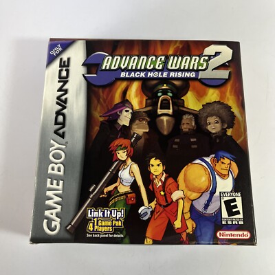 Advance Wars 2 Black Hole Rising Nintendo Game Boy Advance GBA