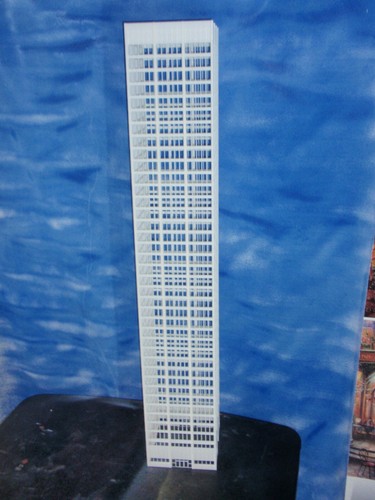 N Scale Nickdo3D Original Sky11 Skyscraper / Office Building ~32 inches Tall~ - Picture 6 of 8