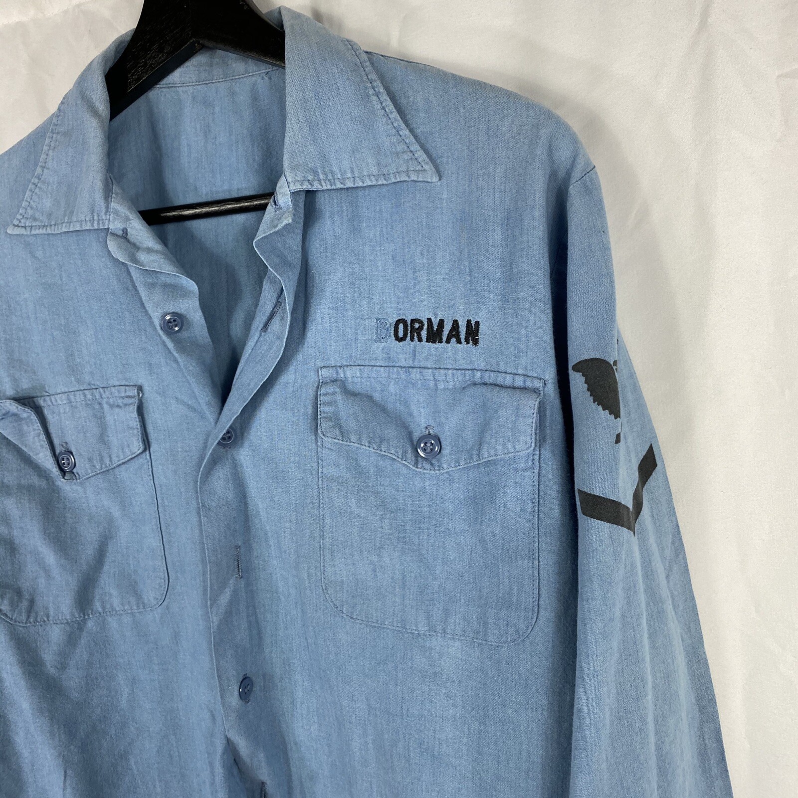 US Navy Chambray Work Shirt Gem